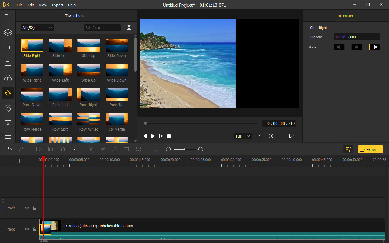 add transition