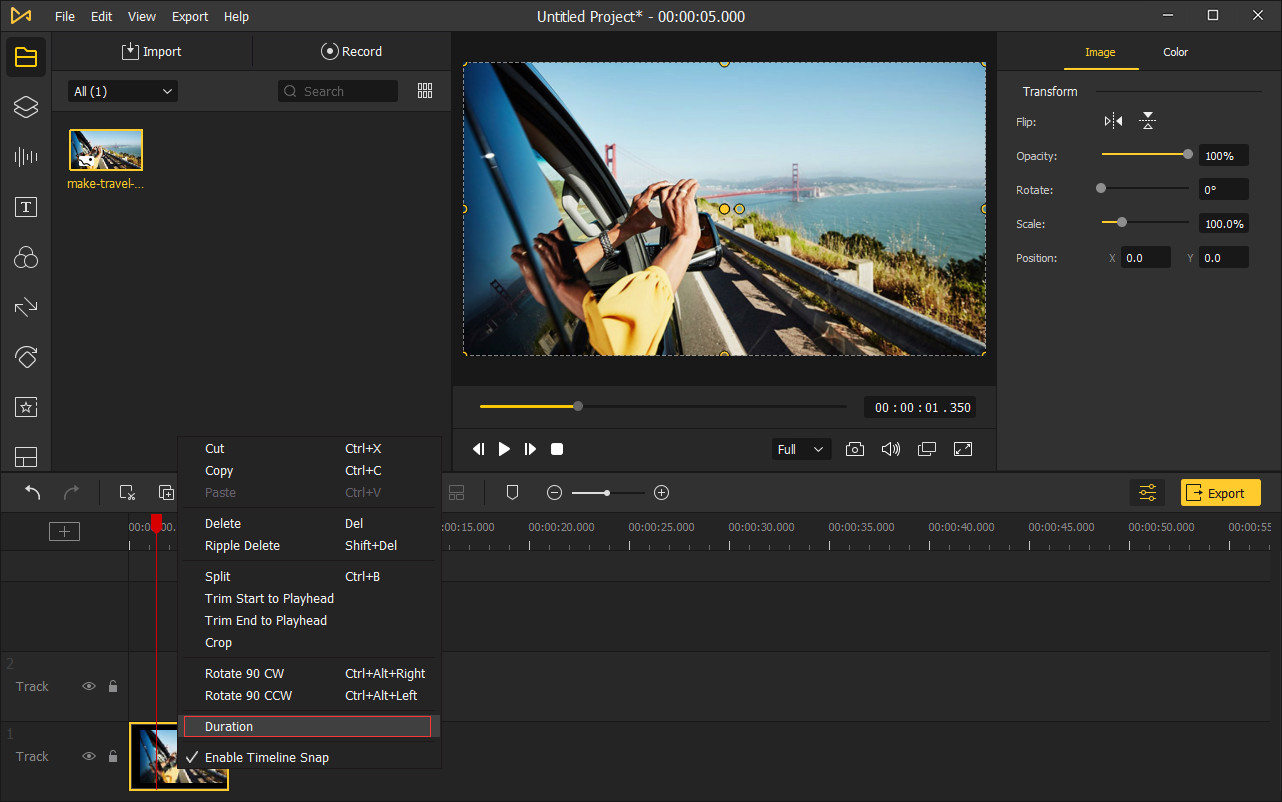 change image duration