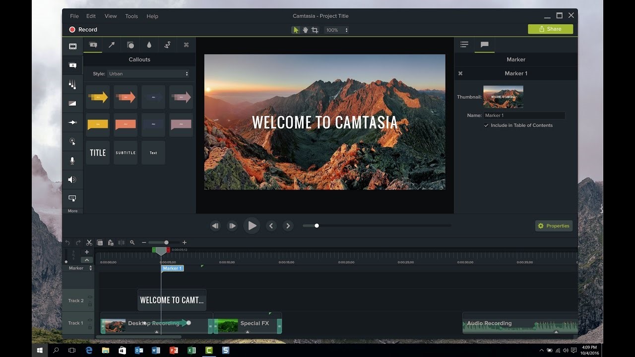 camtasia